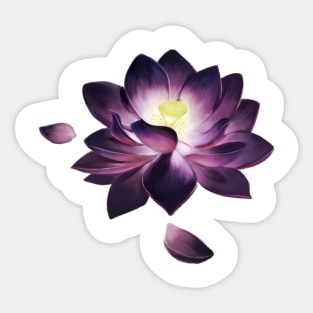 Black Lotus Sticker